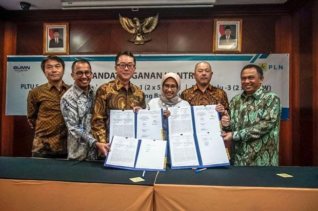 PT PP Tandatangani Kontrak PLTU Nusa Tenggara Timur dan Sulawesi Utara