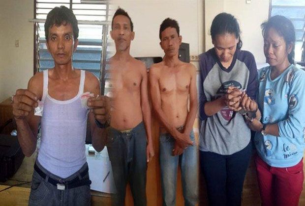 Sekeluarga Ditangkap Polrestabes Medan Saat Pesta Narkoba