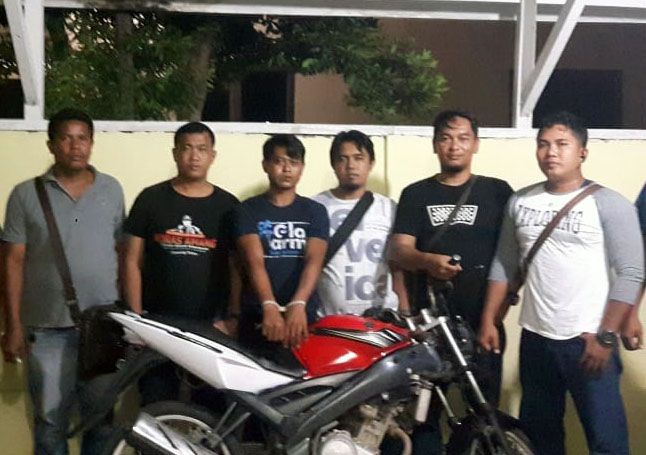 Curi Sepedamotor Pegawai BUMN, Pria Pengangguran Ditangkap Polisi