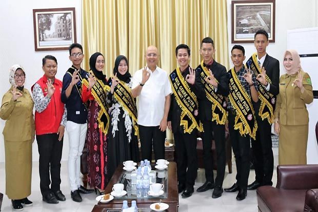 7 Duta Genre Kota Medan Audiensi ke Wali Kota Eldin