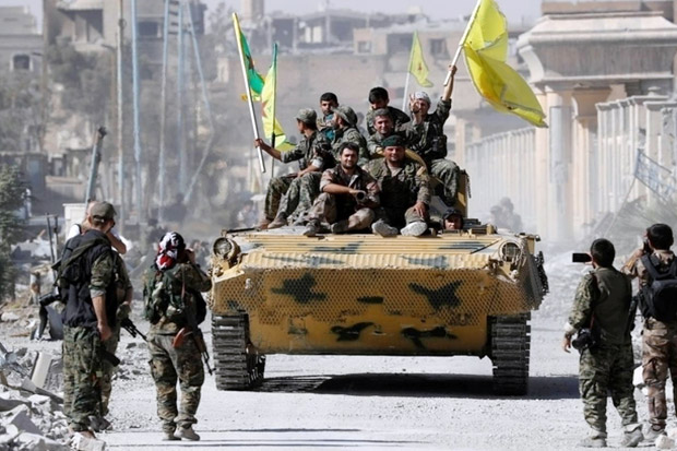 AS Tarik Pasukan, Kurdi Lirik Gandeng Damaskus dan Rusia