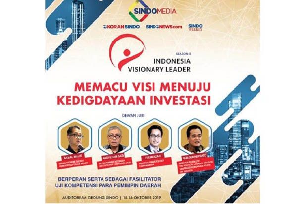 SINDO Media Gelar Indonesia Visionary Leader: Memacu Visi Menuju Kedigdayaan Investasi
