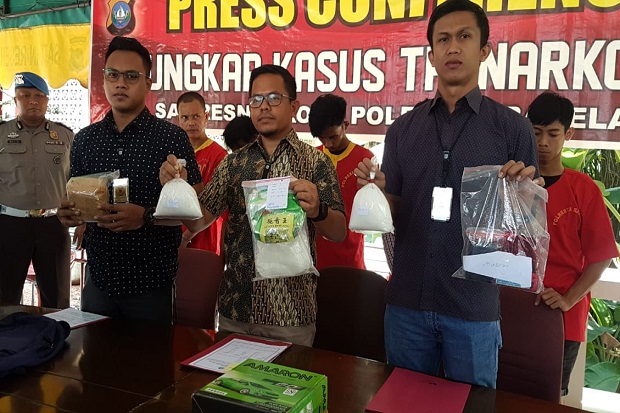 Penyeludupan Sabu 1 Kg dari Malaysia Digagalkan Satresnarkoba Polresta Barelang