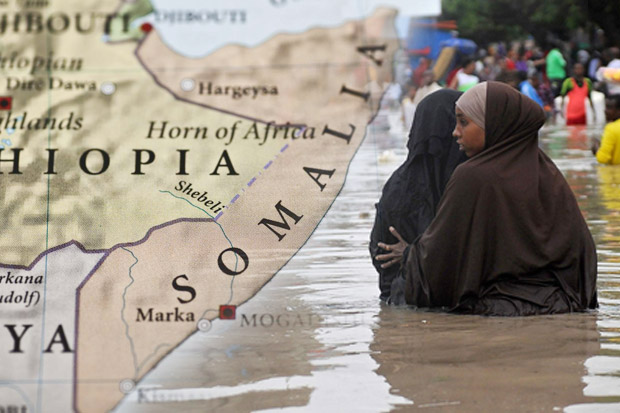 Banjir Somalia, 10 Tewas dan 270 Ribu Orang Lebih Terlantar