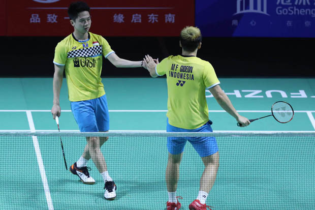 Gilas Ganda Jerman, Marcus/Kevin Maju ke Semifinal Fuzhou China Open