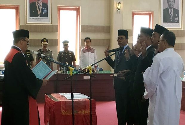 Dilantik Jadi Ketua DPRD Simalungun, Timbul Siap Bersinergi dengan Eksekutif