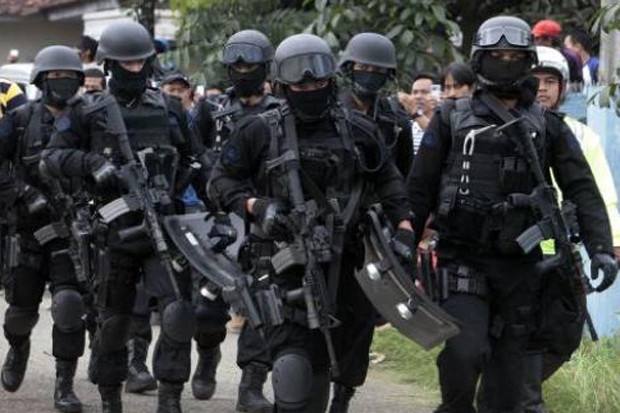 Pasca Bom di Medan, Densus 88 Tangkap 4 Terduga Teroris di Banten