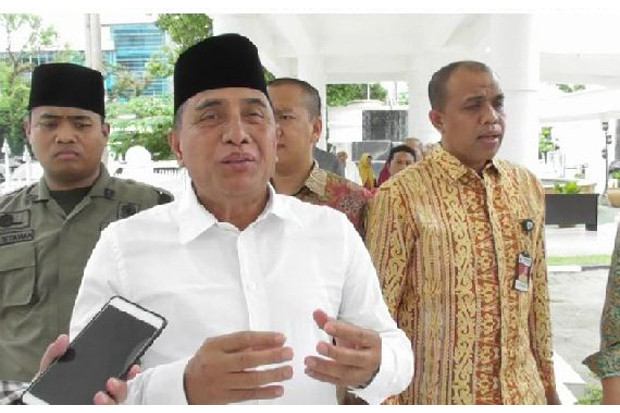 Gubernur Sumut Ancam Tutup Paksa Tambang Emas Ilegal di Madina