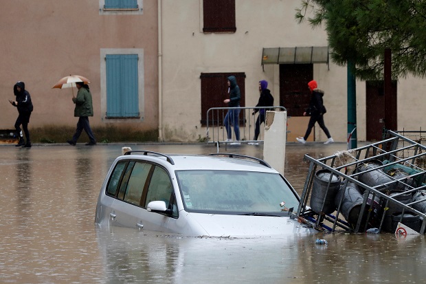 Banjir Besar Kepung Tenggara Prancis, 2 Tewas