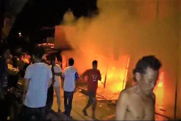 Polisi Selidiki Terbakarnya 700 Kios Pakaian Bekas Pasar TPO Tanjung Balai