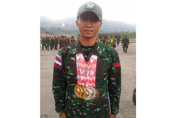 Petembak Tangguh Asal TNI AD Ini Raih Medali Terbanyak di AARM 2019