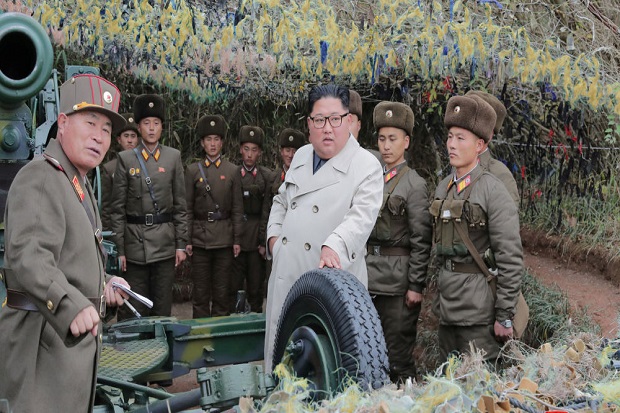 Diktaktor Kim Jong-un Tembakkan 2 Proyektil Diduga Rudal Korut
