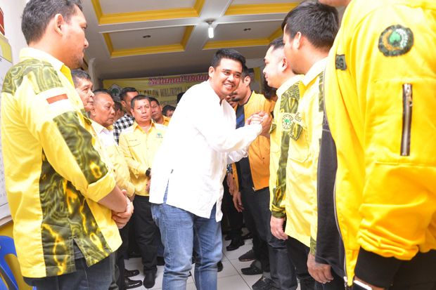 Bobby Nasution Kembalikan Formulir Balon Wali Kota Medan ke Partai Golkar