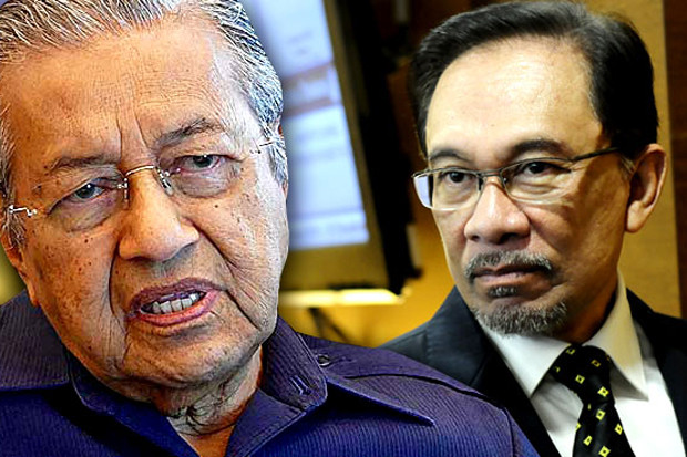 Konflik Mahathir dan Anwar Ibrahim Memanas