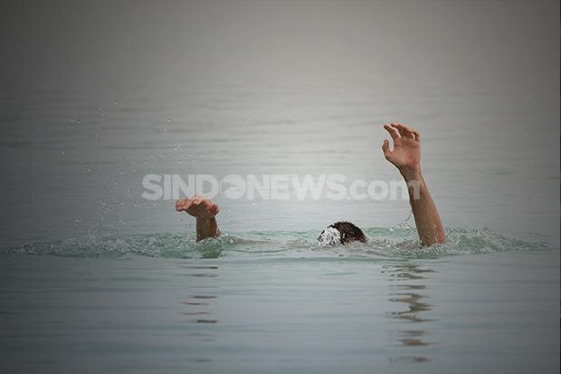 Bocah 12 Tahun Tewas Tenggelam di Sungai Kramat Agis Tanjungbalai