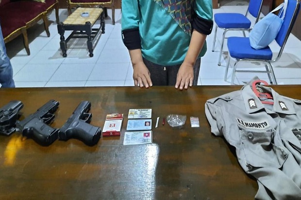 Oknum Polisi dan Guru Wanita Digerebek Saat Pesta Sabu