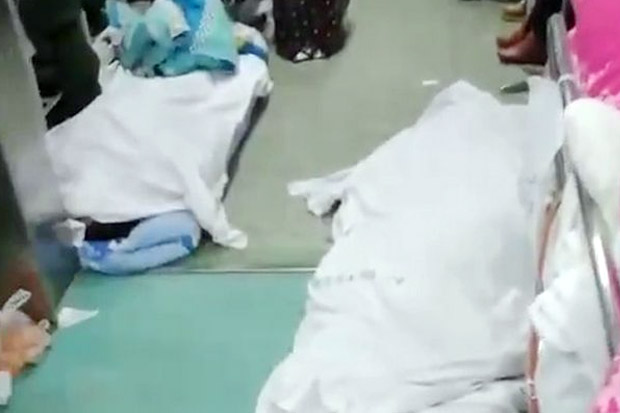Virus Corona Wuhan, Mayat Tergeletak di Lantai  Rumah Sakit China