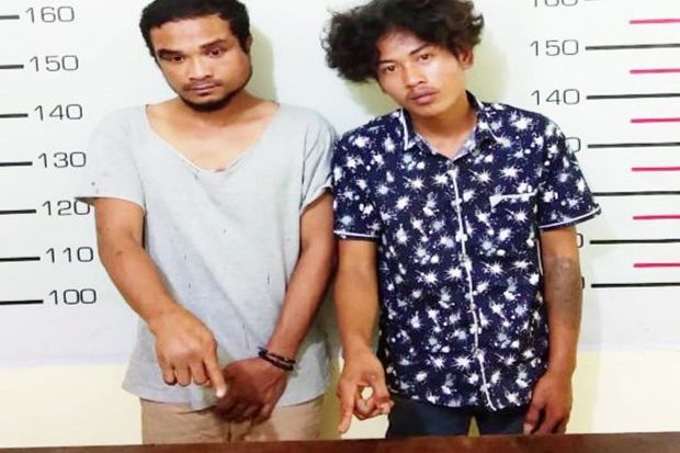 Dua Pemuda Pengangguran Dicokok Satres Narkoba Polres Simalungun