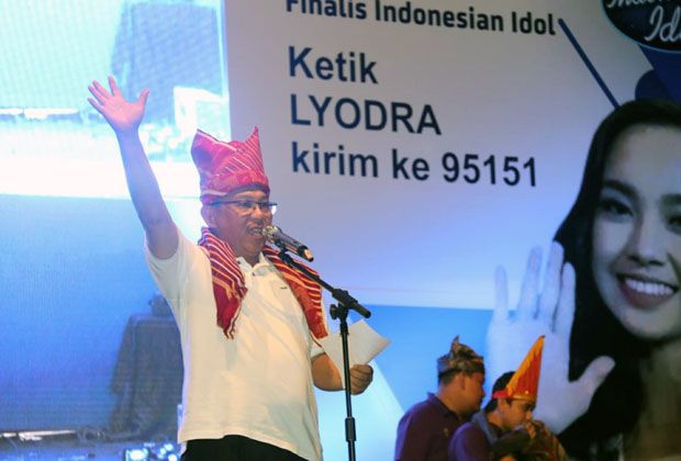 Plt Walkot Medan Nobar Bersama Ribuan Sahabat Lyodra Ginting