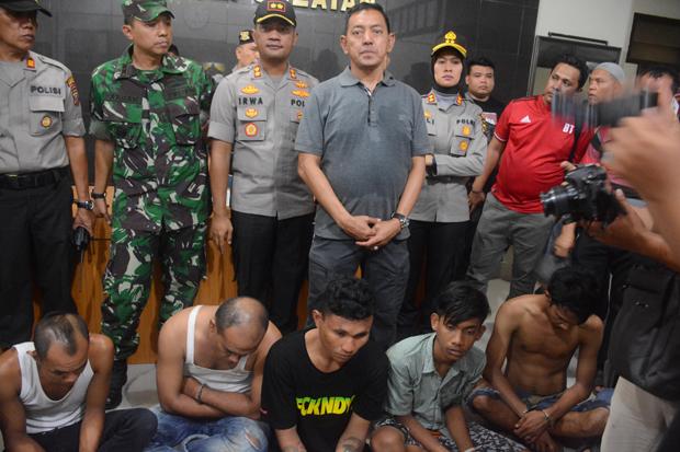 Tim Gabungan TNI-Polri Ciduk 7 Terduga Pemakai Narkoba di Padangsidimpuan