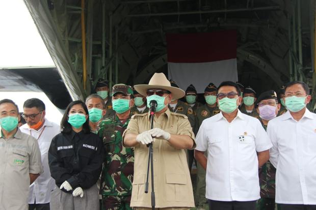12 Ton Alkes dari China Sudah Datang, Prabowo: Segera Didistribusikan ke RS