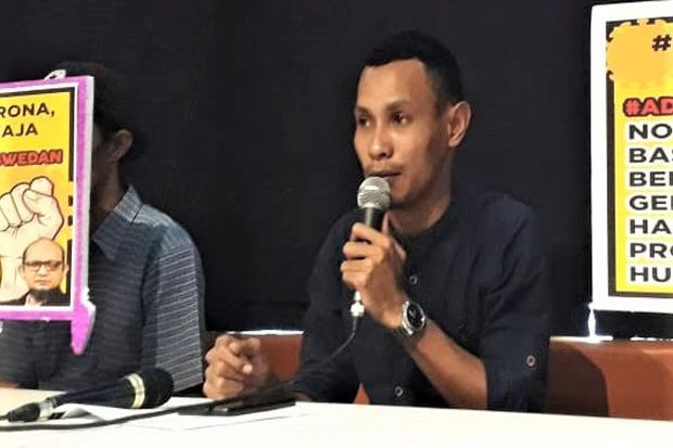 Aktivis Konsolidasi Kawal Sidang Novel Baswedan di PN Jakarta Utara