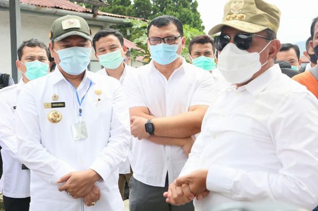 Gubernur Sumut Cek RSU Tarutung sebagai Rumah Sakit Rujukan Corona