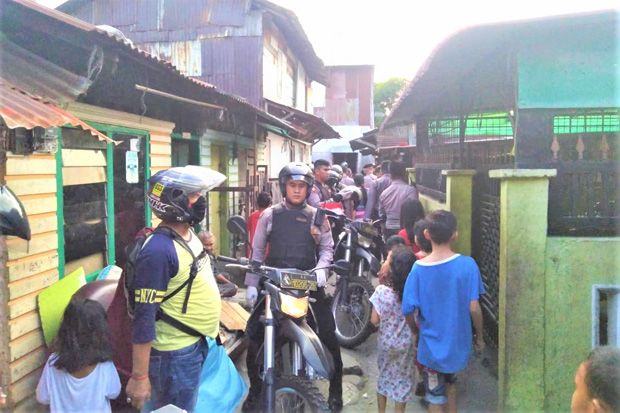 Gempur Kampung Narkoba, Sabhara Polrestabes Medan Cokok Pengedar Sabu