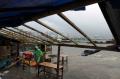 Hujan Di Sertai Angin Kencang Hantam Makassar