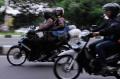 Pemudik roda dua mulai melintas di Bandung