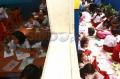 Ruang kelas terbatas, Siswa SD Negeri Sukarela bergantian gunakan kelas