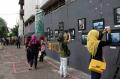 Komunitas Bawah Tanah gelar pameran foto di trotoar Cikini