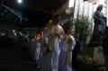 Perayaan malam natal di Palembang