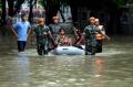 Banjir, PaskhasTNI AU evakuasi warga