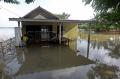 Kawasan kabupaten Bekasi masih terendam banjir