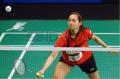 Febby Angguni taklukkan Saya Yamamoto di penyisihan Djarum Superliga Badminton 2014
