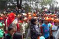 Kegiatan pasca trauma anak-anak korban erupsi Sinabung