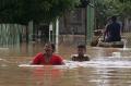 Banjir akibat luapan Sungai Acre Brasil