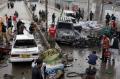 Bom sepeda motor tewaskan 1O orang di Pakistan