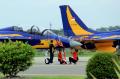 Pesawat tempur TNI AU parkir sementara di Adi Soemarmo