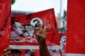 Aksi Tukang Becak Dukung Jokowi-JK