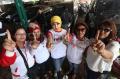Pendukung Prabowo-Hatta Gelar Konvoi