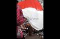 Pedagang Pasar Nongko Gelar Upacara Bendera di Pasar