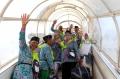 Calon Haji Embarkasi Surabaya Diterbangkan