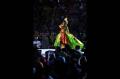 Peragaan Busana Priscilla Saputro dan Irma Lumiga Tutup Pagelaran Banyuwangi Batik Festival