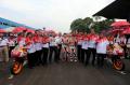 Marquez Tinggalkan Jejak Honda RCV di Sirkuit Sentul