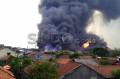 Pabrik Minyak Sawit di Bekasi Terbakar