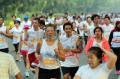 Ribuan Pelari Ikuti Mandiri Jakarta Marathon 2014
