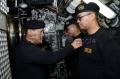 Tiga Menteri Mendapat Brevet Hiu Kencana Angkatan Laut