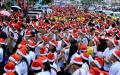 Parade Santa Claus Ramaikan Manado